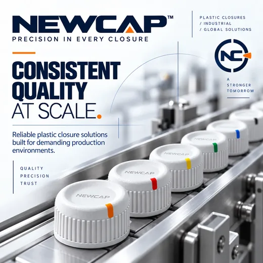 NEWCAP campaign poster: Consistent quality at scale